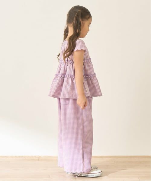 Lycee mine / リセマイン シャツ・ブラウス | 【セットアップ】アソート総柄ティアードブラウス・スカラップパンツセット | 詳細25