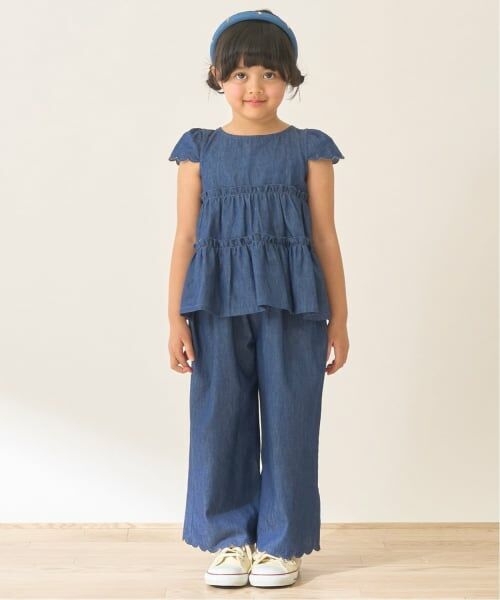 Lycee mine / リセマイン シャツ・ブラウス | 【セットアップ】アソート総柄ティアードブラウス・スカラップパンツセット | 詳細28