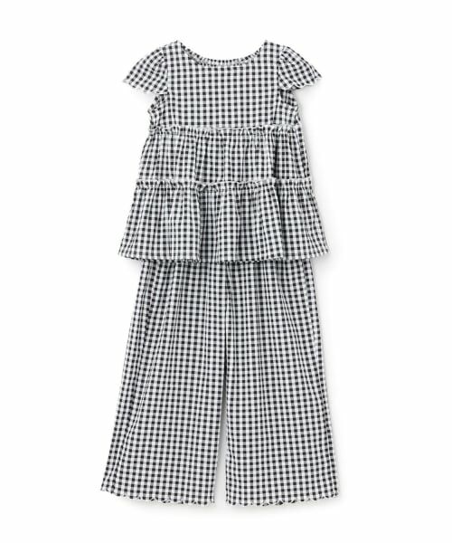 Lycee mine / リセマイン シャツ・ブラウス | 【セットアップ】アソート総柄ティアードブラウス・スカラップパンツセット | 詳細7