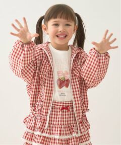 Lycee mine / リセマイン ブルゾン | 【UV加工】ギンガムチェックフリルブルゾン【Lycee mineバレエシリーズ】