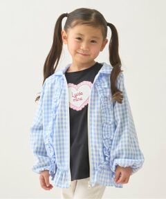 Lycee mine / リセマイン ブルゾン | 【UV加工】ギンガムチェックフリルブルゾン【Lycee mineバレエシリーズ】