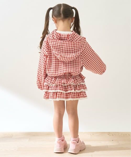 Lycee mine / リセマイン ブルゾン | 【UV加工】ギンガムチェックフリルブルゾン【Lycee mineバレエシリーズ】 | 詳細15