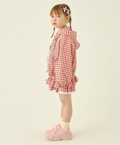 Lycee mine / リセマイン ブルゾン | 【UV加工】ギンガムチェックフリルブルゾン【Lycee mineバレエシリーズ】 | 詳細17