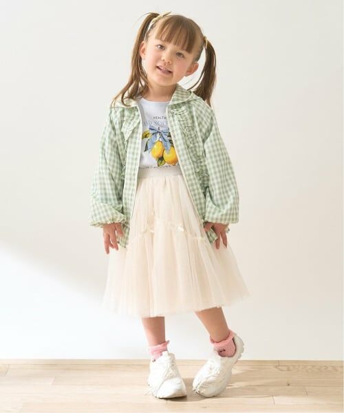 Lycee mine / リセマイン ブルゾン | 【UV加工】ギンガムチェックフリルブルゾン【Lycee mineバレエシリーズ】 | 詳細18