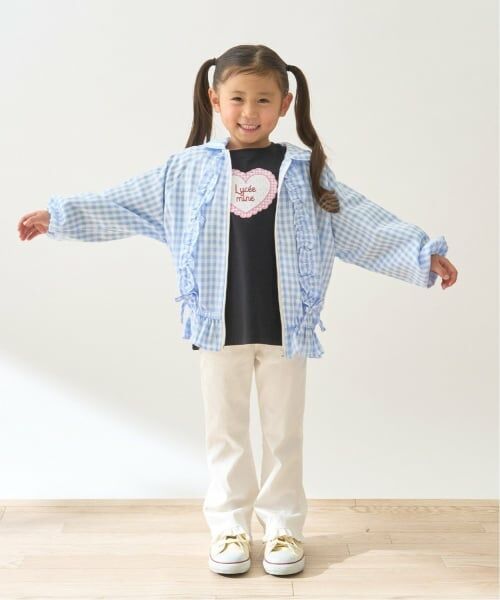 Lycee mine / リセマイン ブルゾン | 【UV加工】ギンガムチェックフリルブルゾン【Lycee mineバレエシリーズ】 | 詳細20