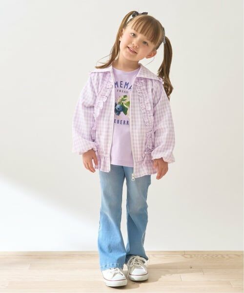 Lycee mine / リセマイン ブルゾン | 【UV加工】ギンガムチェックフリルブルゾン【Lycee mineバレエシリーズ】 | 詳細22