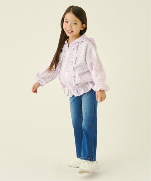 Lycee mine / リセマイン ブルゾン | 【UV加工】ギンガムチェックフリルブルゾン【Lycee mineバレエシリーズ】 | 詳細23