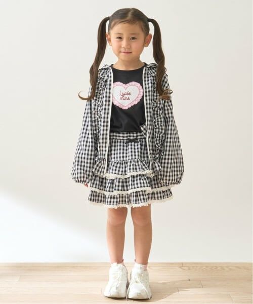 Lycee mine / リセマイン ブルゾン | 【UV加工】ギンガムチェックフリルブルゾン【Lycee mineバレエシリーズ】 | 詳細26