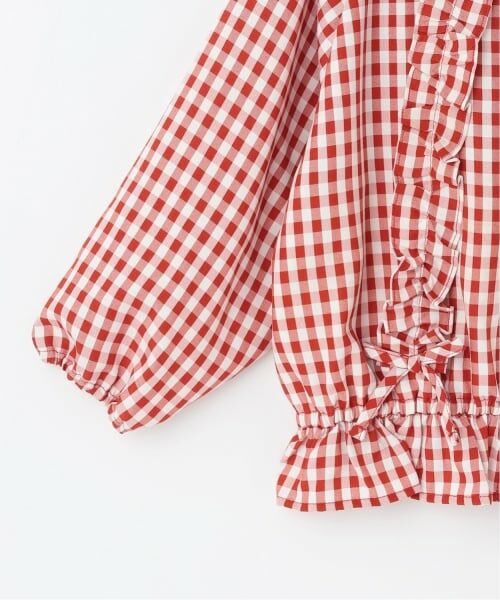 Lycee mine / リセマイン ブルゾン | 【UV加工】ギンガムチェックフリルブルゾン【Lycee mineバレエシリーズ】 | 詳細9