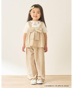 Lycee mine / リセマイン その他パンツ | 【セットアップ】リボン付きキャミトップス・ゆったりパンツセットアップ【Lycee mine バレエシリーズ】