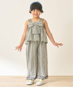 Lycee mine / リセマイン その他パンツ | 【セットアップ】リボン付きキャミトップス・ゆったりパンツセットアップ【Lycee mine バレエシリーズ】