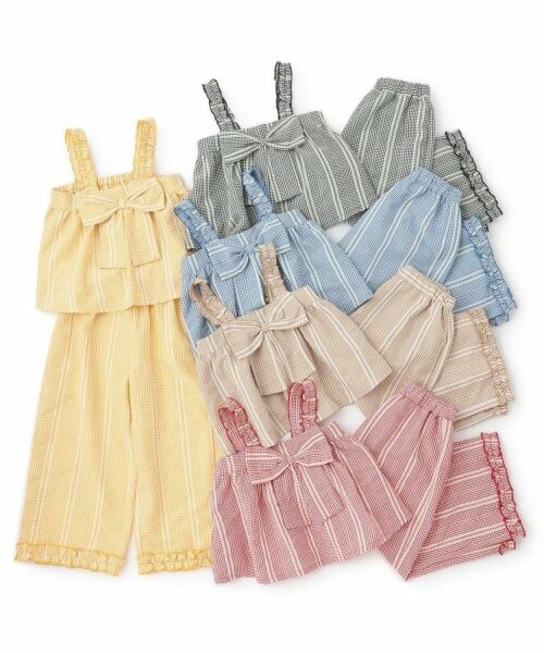 Lycee mine / リセマイン その他パンツ | 【セットアップ】リボン付きキャミトップス・ゆったりパンツセットアップ【Lycee mine バレエシリーズ】 | 詳細14