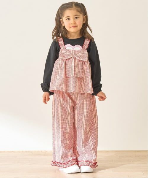 Lycee mine / リセマイン その他パンツ | 【セットアップ】リボン付きキャミトップス・ゆったりパンツセットアップ【Lycee mine バレエシリーズ】 | 詳細16