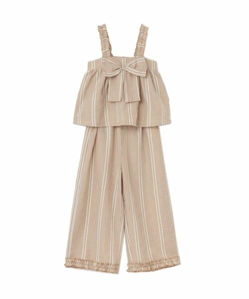 Lycee mine / リセマイン その他パンツ | 【セットアップ】リボン付きキャミトップス・ゆったりパンツセットアップ【Lycee mine バレエシリーズ】 | 詳細2