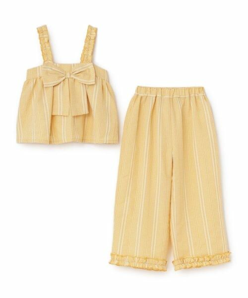 Lycee mine / リセマイン その他パンツ | 【セットアップ】リボン付きキャミトップス・ゆったりパンツセットアップ【Lycee mine バレエシリーズ】 | 詳細7