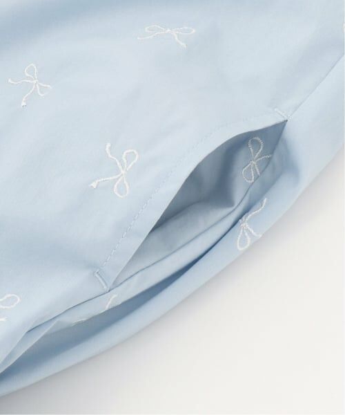 Lycee mine / リセマイン ミニ丈・ひざ丈ワンピース | リボン刺しゅうふんわりワンピース【Lycee mineバレエシリーズ】 | 詳細8