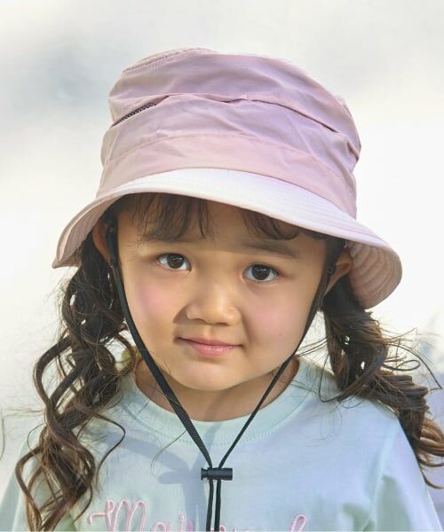 Lycee mine / リセマイン ハット | 【スクール対応】【撥水・防汚・耐久・UV】小さく収納できるハット（ライトピンク）