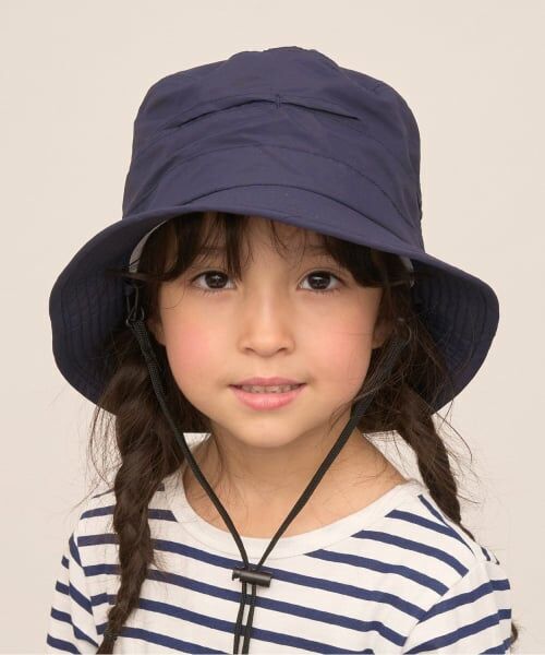 Lycee mine / リセマイン ハット | 【スクール対応】【撥水・防汚・耐久・UV】小さく収納できるハット（紺）