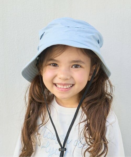 Lycee mine / リセマイン ハット | 【スクール対応】【撥水・防汚・耐久・UV】小さく収納できるハット（ブルーグレー）