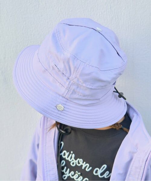 Lycee mine / リセマイン ハット | 【スクール対応】【撥水・防汚・耐久・UV】小さく収納できるハット（ラベンダー）