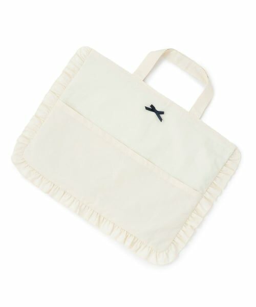 Lycee mine / リセマイン トートバッグ | 【スクール対応】【撥水・防汚・耐久・UV】リボン付きフリルレッスンバック | 詳細1