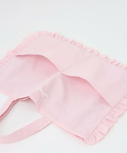 Lycee mine / リセマイン トートバッグ | 【スクール対応】【撥水・防汚・耐久・UV】リボン付きフリルレッスンバック | 詳細12