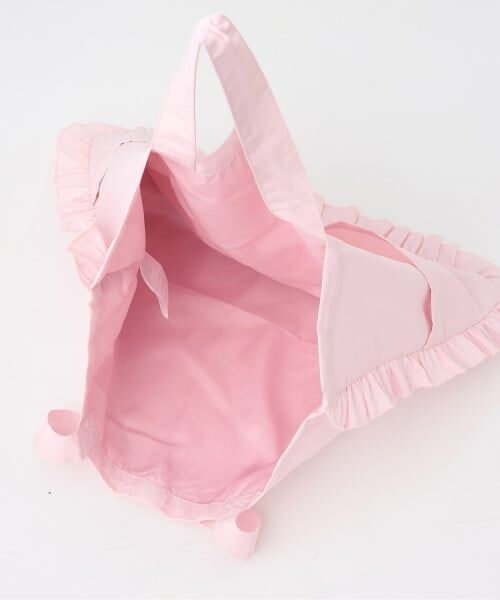 Lycee mine / リセマイン トートバッグ | 【スクール対応】【撥水・防汚・耐久・UV】リボン付きフリルレッスンバック | 詳細14
