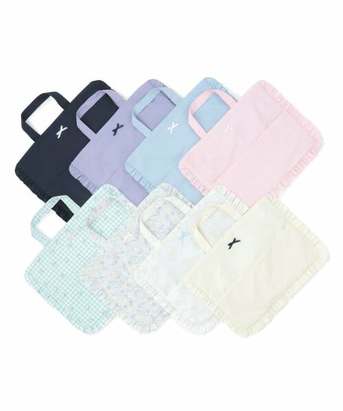 Lycee mine / リセマイン トートバッグ | 【スクール対応】【撥水・防汚・耐久・UV】リボン付きフリルレッスンバック | 詳細15