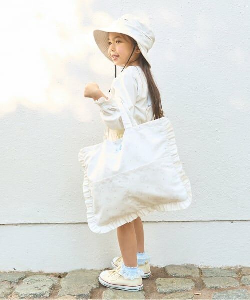 Lycee mine / リセマイン トートバッグ | 【スクール対応】【撥水・防汚・耐久・UV】リボン付きフリルレッスンバック | 詳細18