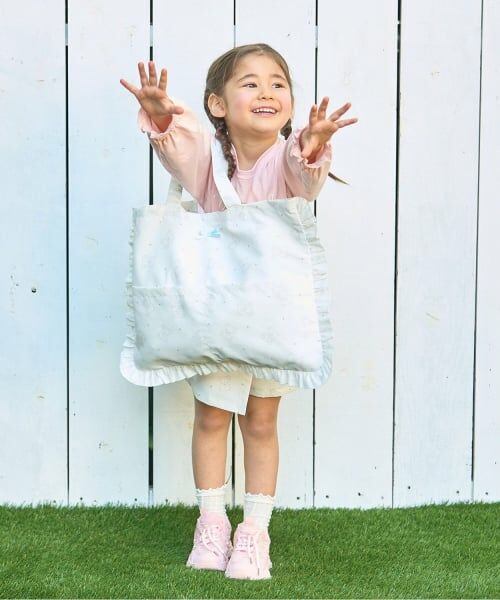 Lycee mine / リセマイン トートバッグ | 【スクール対応】【撥水・防汚・耐久・UV】リボン付きフリルレッスンバック | 詳細19