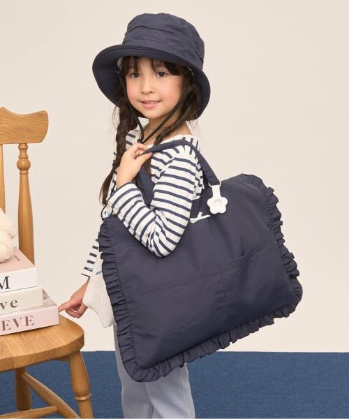 Lycee mine / リセマイン トートバッグ | 【スクール対応】【撥水・防汚・耐久・UV】リボン付きフリルレッスンバック | 詳細20