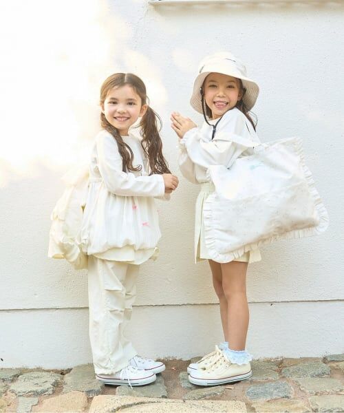 Lycee mine / リセマイン トートバッグ | 【スクール対応】【撥水・防汚・耐久・UV】リボン付きフリルレッスンバック | 詳細27