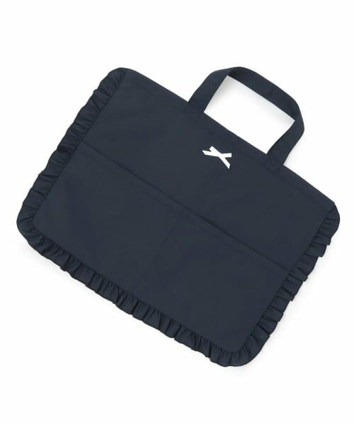 Lycee mine / リセマイン トートバッグ | 【スクール対応】【撥水・防汚・耐久・UV】リボン付きフリルレッスンバック | 詳細3