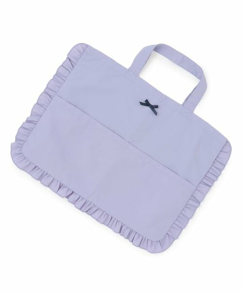 Lycee mine / リセマイン トートバッグ | 【スクール対応】【撥水・防汚・耐久・UV】リボン付きフリルレッスンバック | 詳細5