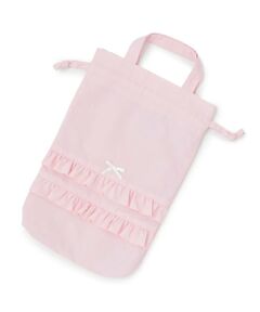 Lycee mine / リセマイン インテリア・生活雑貨・ホビー・ステーショナリー | 【スクール対応】【撥水・防汚・耐久・UV】リボン付きフリルシューズバック