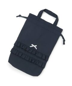 Lycee mine / リセマイン インテリア・生活雑貨・ホビー・ステーショナリー | 【スクール対応】【撥水・防汚・耐久・UV】リボン付きフリルシューズバック