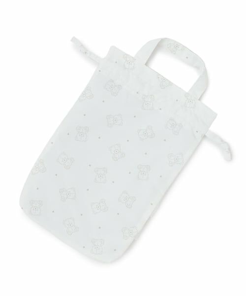 Lycee mine / リセマイン インテリア・生活雑貨・ホビー・ステーショナリー | 【スクール対応】【撥水・防汚・耐久・UV】リボン付きフリルシューズバック | 詳細1