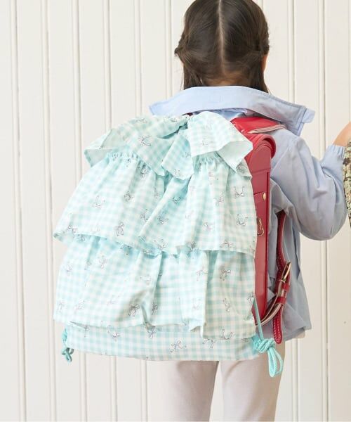 Lycee mine / リセマイン リュック・バックパック | 【スクール対応】【撥水・防汚・耐久・UV】フリルらくらくナップ（ミント）