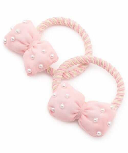 Lycee mine / リセマイン ヘアゴム・シュシュ | ぷっくりリボンヘアゴム(2コセット) | 詳細1