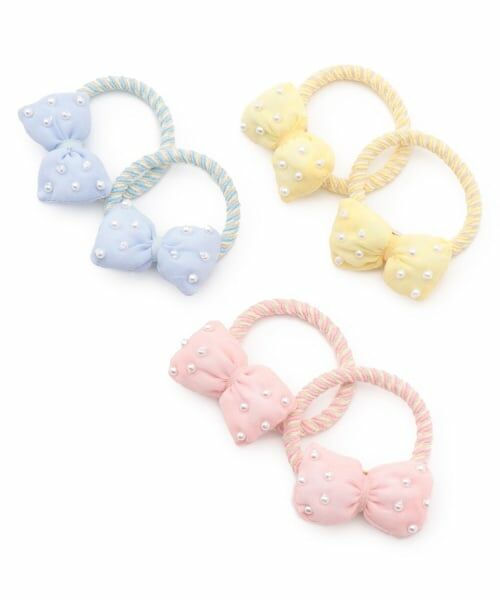 Lycee mine / リセマイン ヘアゴム・シュシュ | ぷっくりリボンヘアゴム(2コセット) | 詳細6