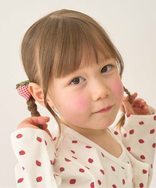 Lycee mine / リセマイン ヘアゴム・シュシュ | ぷっくりいちごヘアゴム(2コセット) | 詳細7