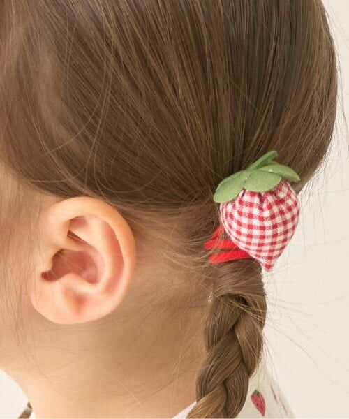 Lycee mine / リセマイン ヘアゴム・シュシュ | ぷっくりいちごヘアゴム(2コセット)（赤）