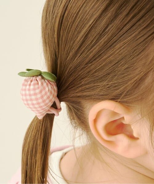 Lycee mine / リセマイン ヘアゴム・シュシュ | ぷっくりいちごヘアゴム(2コセット)（ピンク）