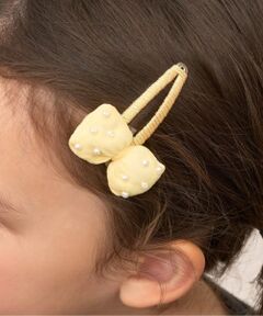 Lycee mine / リセマイン ヘアピン | ぷっくりリボンヘアクリップ'(2コセット)