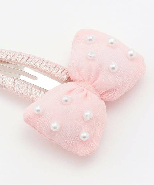 Lycee mine / リセマイン ヘアピン | ぷっくりリボンヘアクリップ'(2コセット) | 詳細5