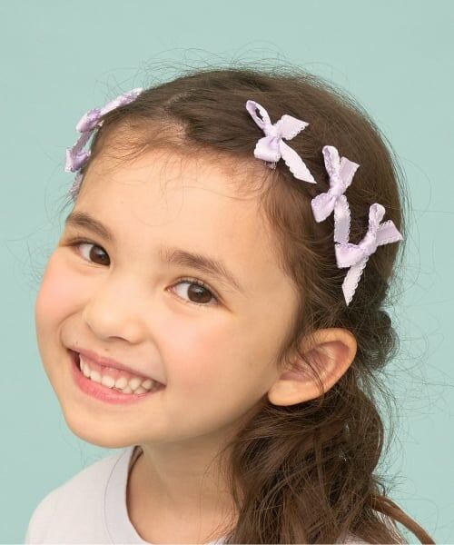 Lycee mine / リセマイン ヘアピン | ちびヘアクリップ(6コセット)（ラベンダー）