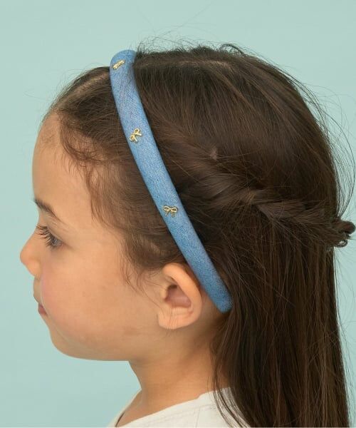 Lycee mine / リセマイン カチューシャ・カチューム・その他 | リボンモチーフ付カチューシャ（サックス）