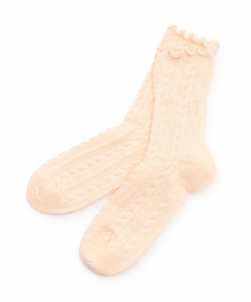 Lycee mine / リセマイン ソックス | 柄編みクルーソックス | 詳細5