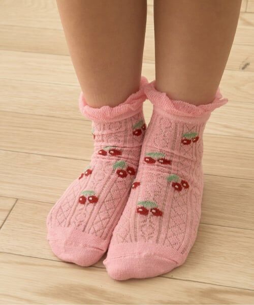 Lycee mine / リセマイン ソックス | スプリングクルーソックス（モデレートピンク）