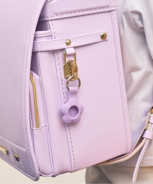 Lycee mine / リセマイン チャーム | 【通園通学】【安心】フラワースマートタグケースチャーム（ラベンダー）